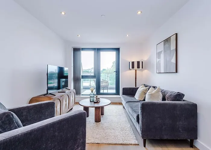 Chic 2 Bed With Terrace & Parking Appartement *