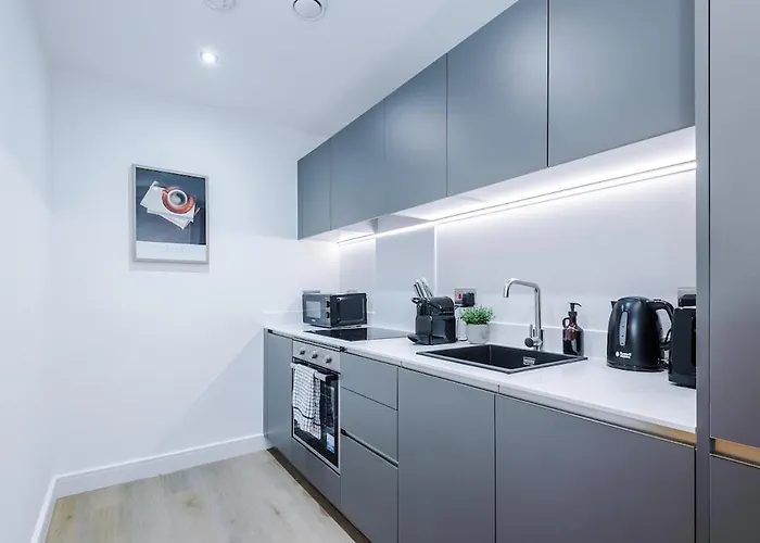 Appartement Chic 2 Bed With Terrace & Parking Leeds (West Yorkshire)